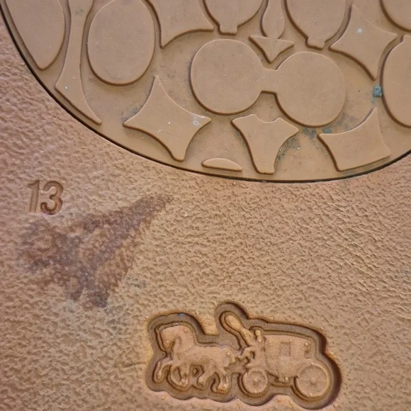 Coach Tangerine Slide Sandals. Size 13 - Picture 3 of 4